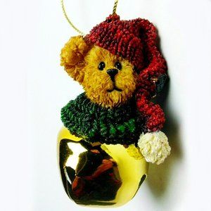 Collectibles: Boyd's Bears Resin Bear Bell Ornament - NIB!